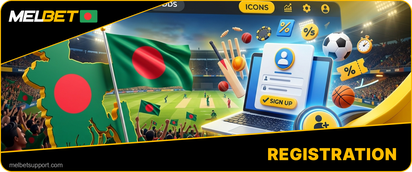 Melbet account setup Bangladesh